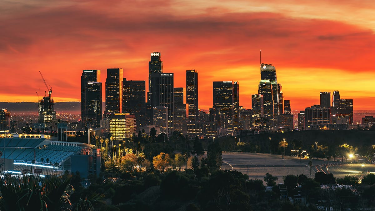 Los Angeles, CA Skyline