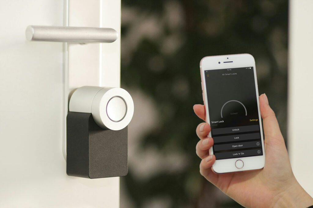 Haven OneTouch smart lock and phone app
